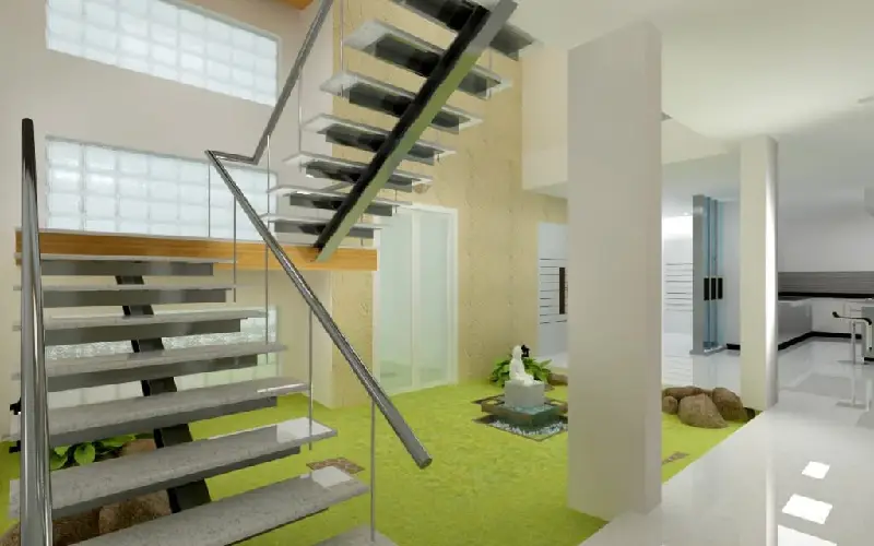 SS and Glass Railing