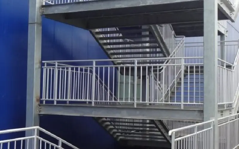 SS staircase