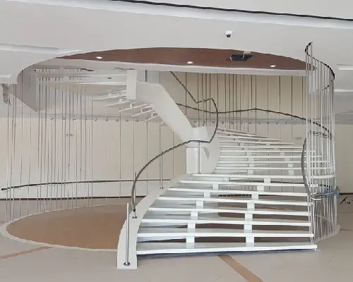 Stainless steel spiral staircase manufacturer