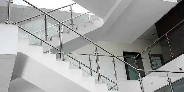 Balcony glass railing price