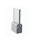 Bracket with cover section-sun railing