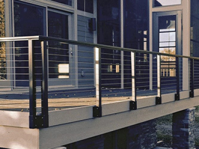 Horizontal Stainless Steel Cable Railings